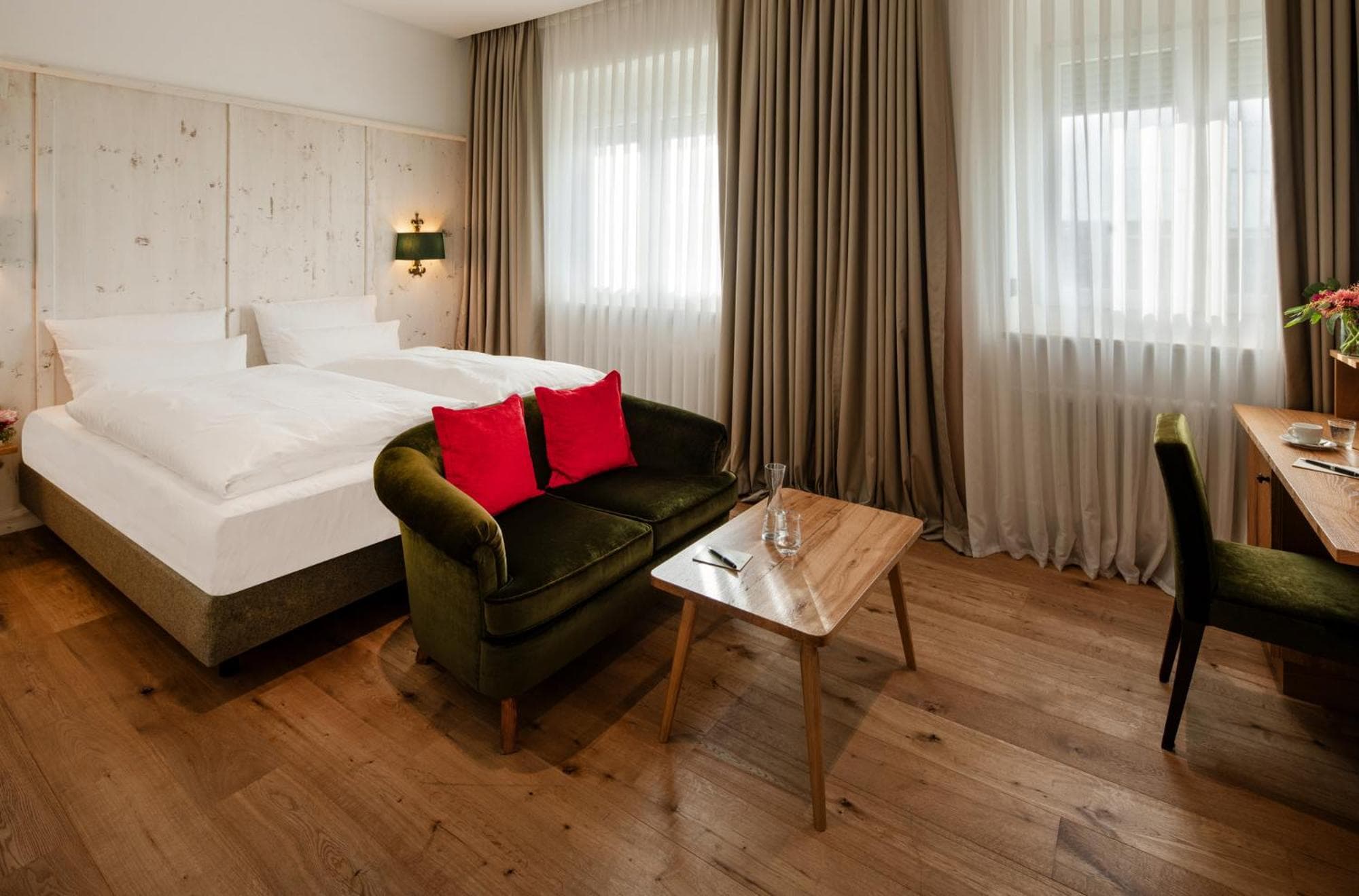Habitación Doble Estándar o con Dos Camas Individuales.