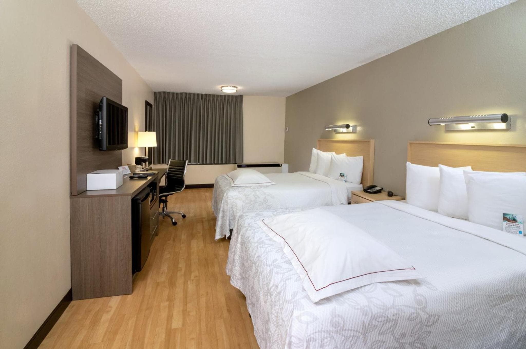 Premium Room with Two Double Beds Smoke Free (Upgraded Bedding and Snack Box)