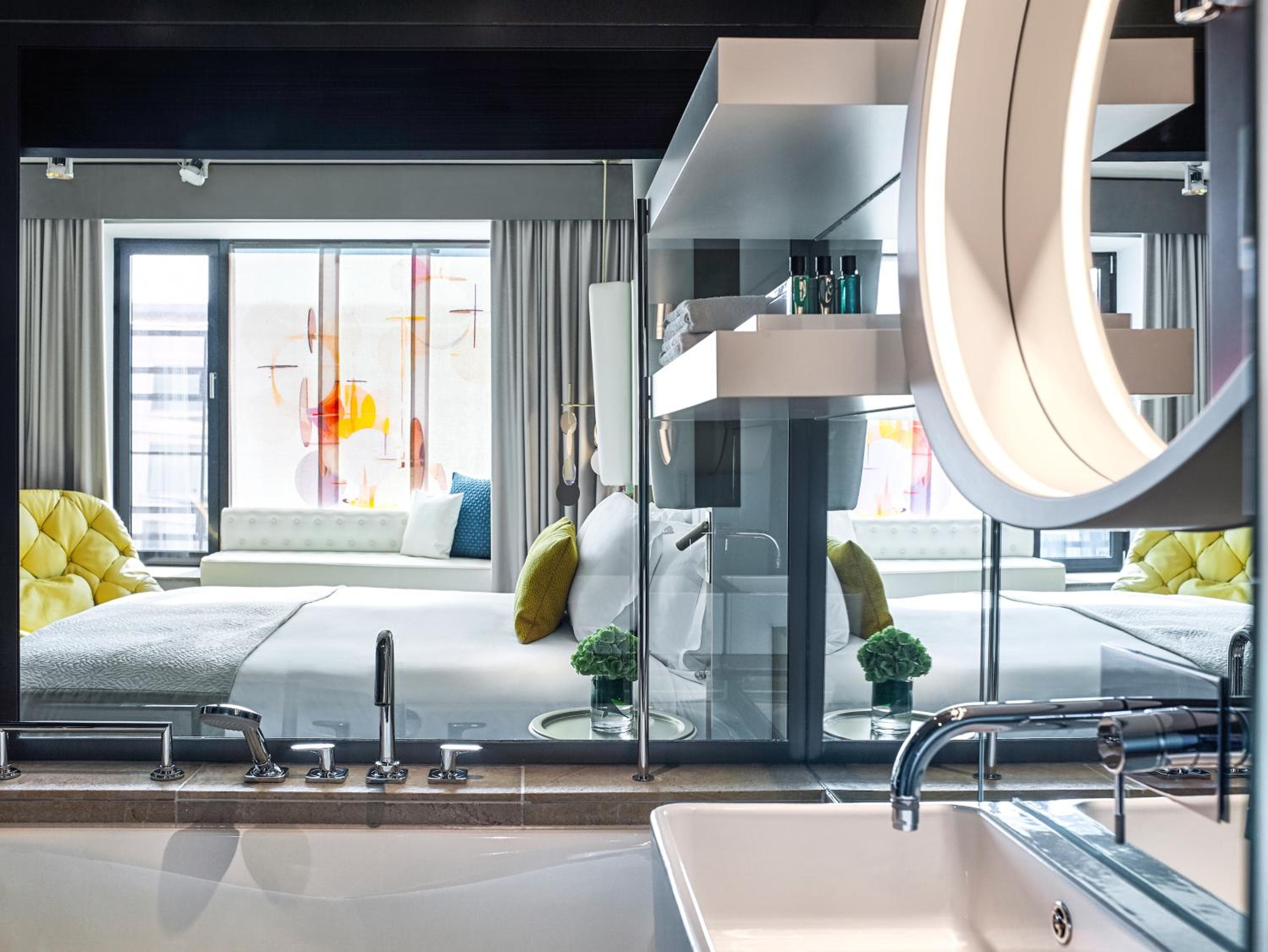Luxuriöses Zimmer mit Kingsize- oder Zweibettzimmer