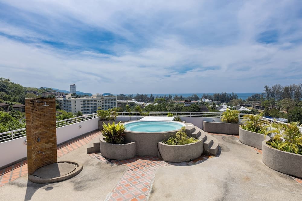 One Schlafzimmer Penthouse Suite mit Rooftop Jacuzzi