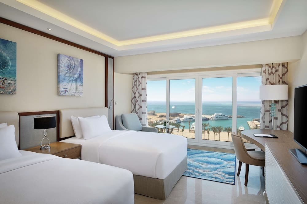 Deluxe Zimmer, 2 Einzelbetten, Ausblick