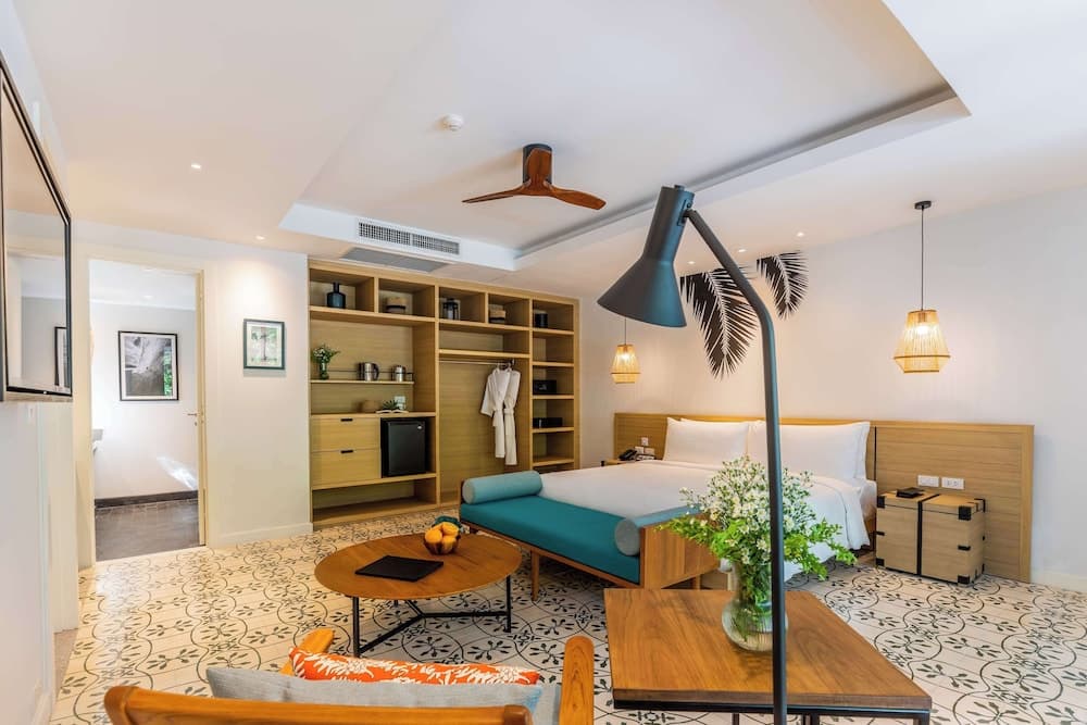 Studio, 1 Letto King, Balcone (Surin)