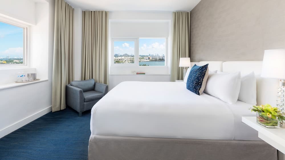 Trendy Zimmer, 1 Kingsize-Bett, Bayview
