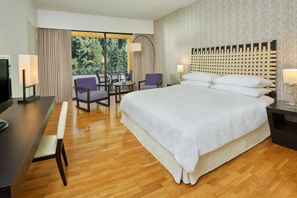 Classic Zimmer, 1 Kingsize-Bett, Balkon, Bergblick