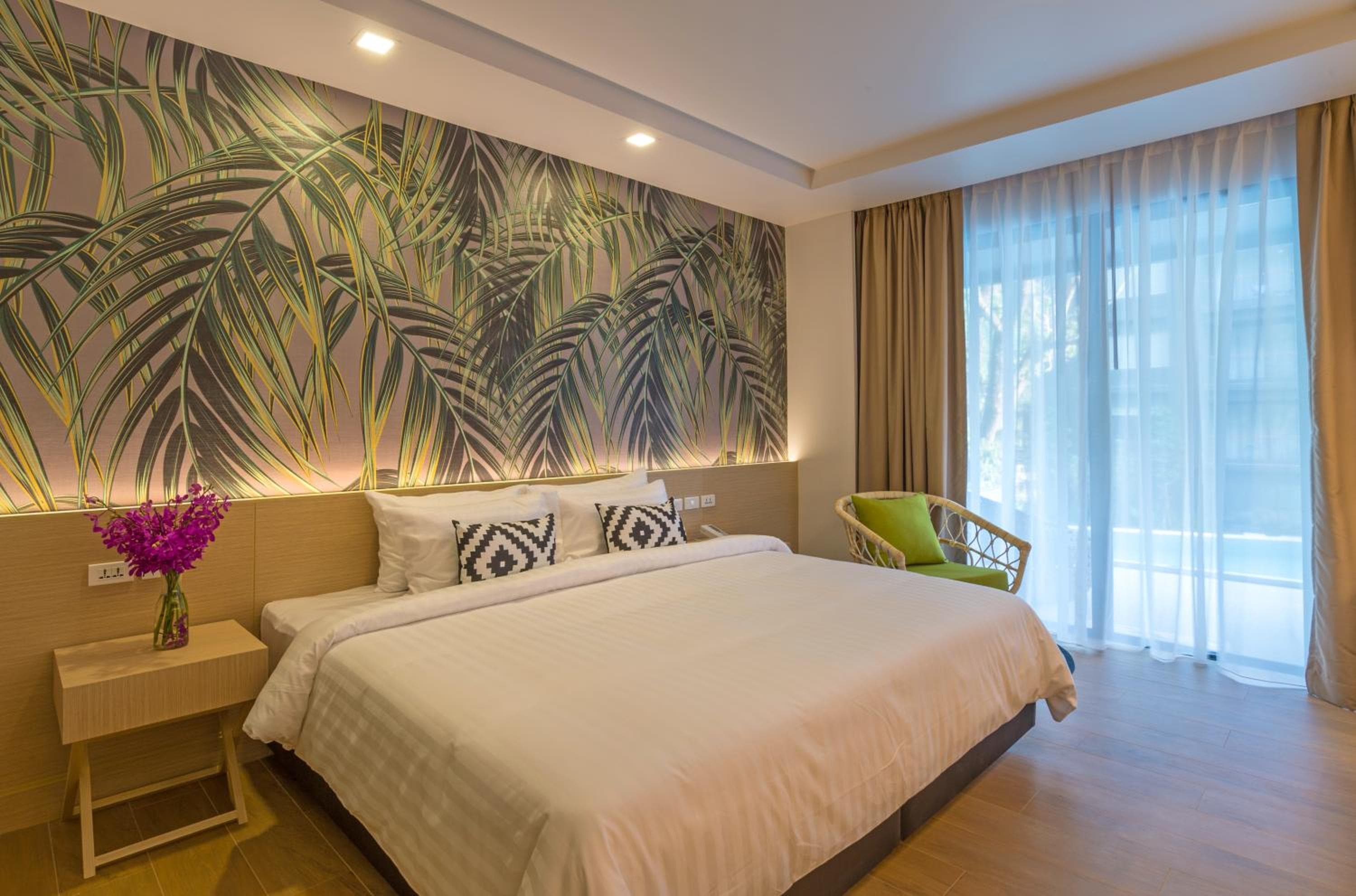 Chambre Double ou Lits Jumeaux Deluxe - Vue sur Piscine